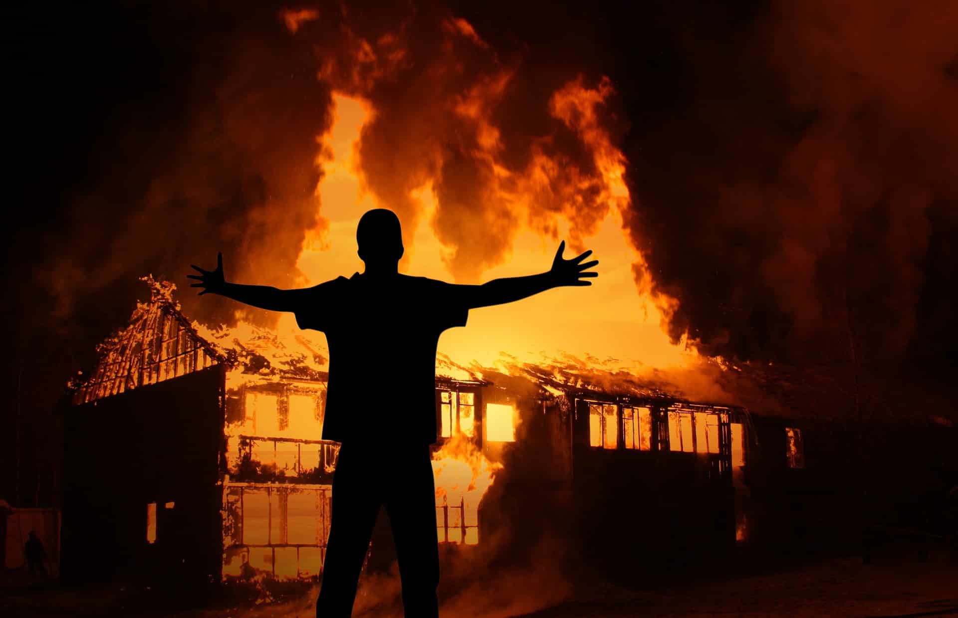 Leégett a kannibál elhagyott háza / Fotó: Pixabay