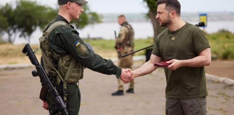 Volodimir Zelenszkij Fotó: Handout