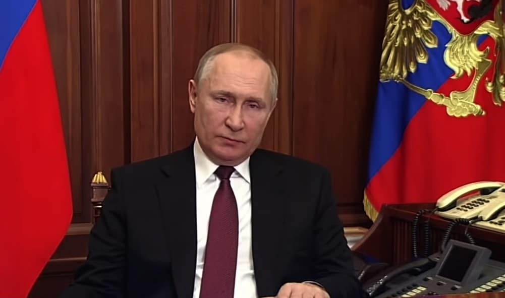 Putyin üzent a világnak: békét kötne Ukrajnával/fotó: Youtube