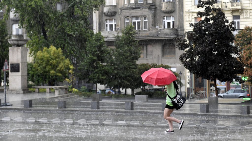 Ma is durva zivatarokra figyelmeztet az OMSZ/fotó:MTI