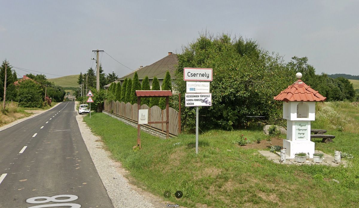 A helyiek azt szeretnék, ha a gyilkos soha nem térne vissza a faluba/fotó: googlemaps