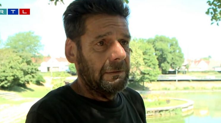 A hőssé vált hajléktalan Németh Görgynek helyén volt a szíve/fotó: RTL Híradó