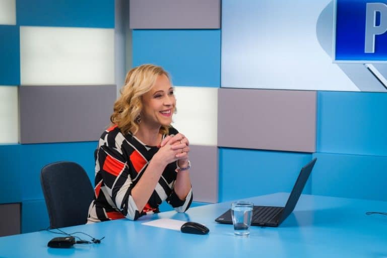 Lampé Ági egyedül neveli a kislányát, Flórát Fotó: ATV