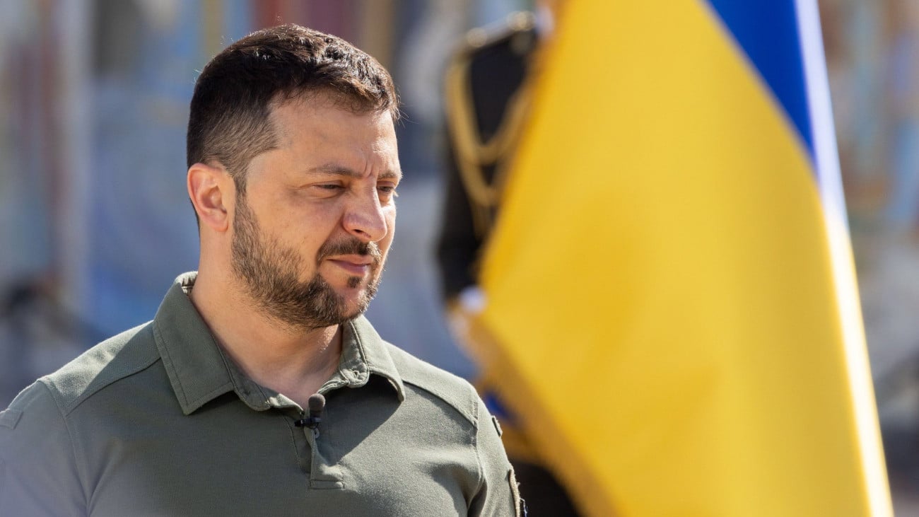Zelenszkij türelmetlen, gyors áttörést követel a katonáktól Fotó: Ukrajna Elnöki Szolgálat