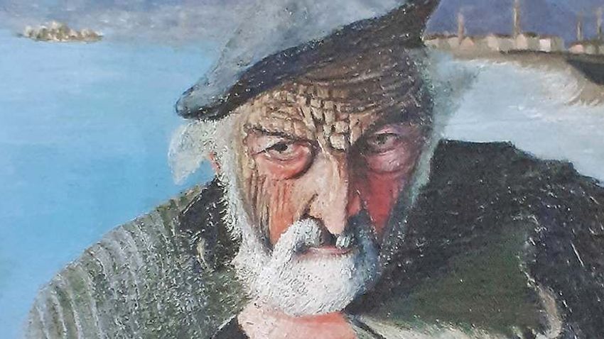Csontváry Kosztka Tivadar: Az öreg halász