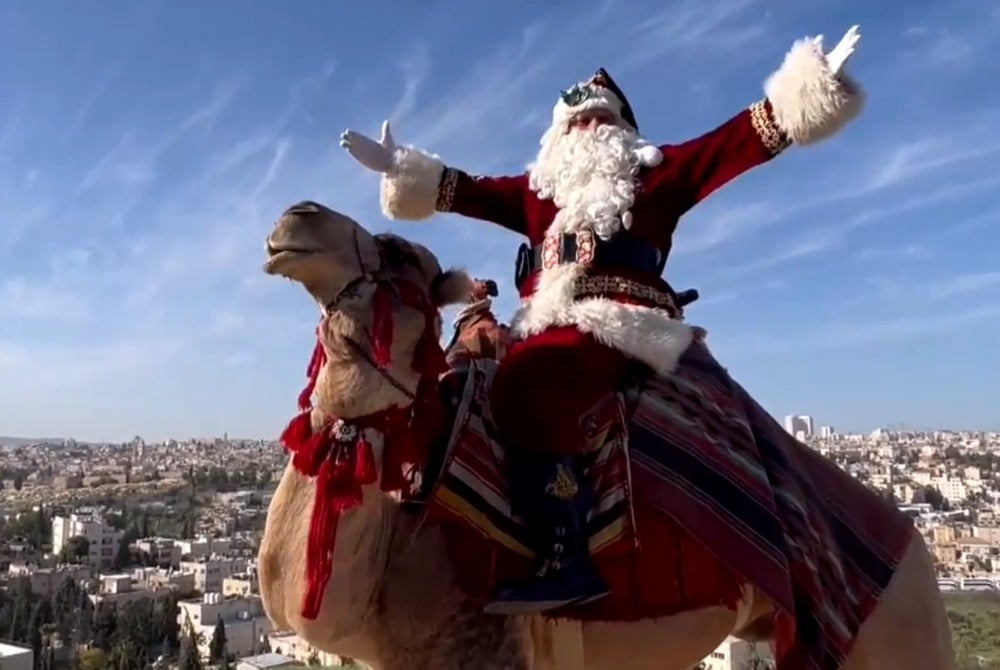 Teveháton érkezik a palesztin Mikulás Jeruzsálembe