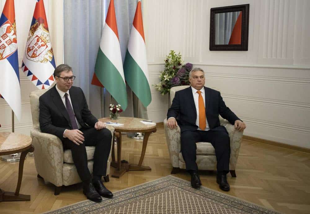 Vucic és Orbán. Fotó: archív / Fotó: Miniszterelnöki Sajtóiroda/Benko Vivien Cher