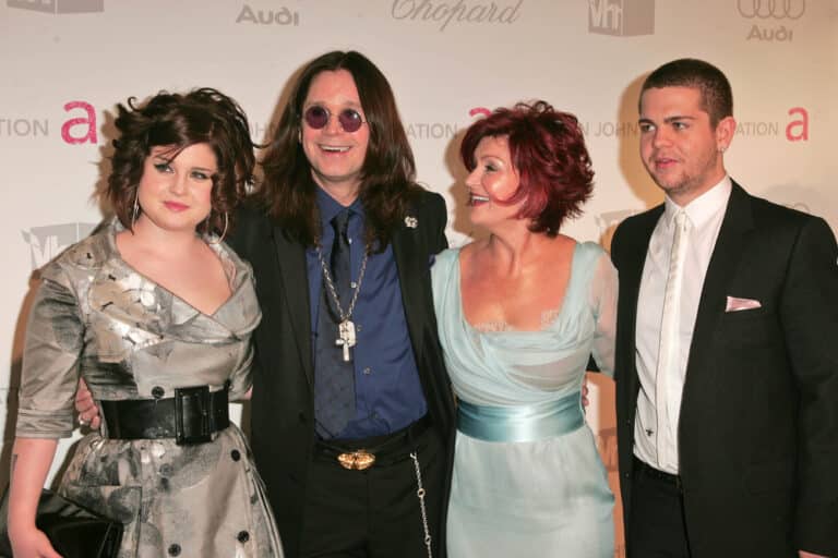 Az Osbourne család: Balról Kelly, Ozzy, Sharon, Jack / Fotó: Shutterstock