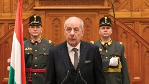 Sulyok Tamás köztársasági elnök / MTI-Máthé Zoltán