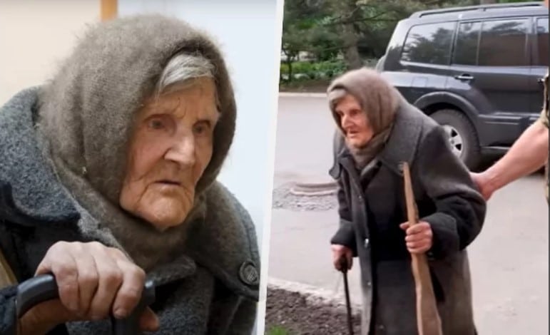 Elege lett: 98 éves ukrán néni szökött át a frontvonalon