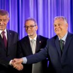 Babis, Kickl, Orbán / Fotó: M. Sajtóiroda