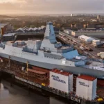 A HMS Glasgow 2022-ben / Kép forrása: Wikipedia