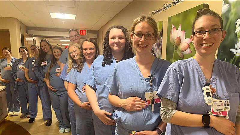 (Fotó: HSHS St. Vincent Hospital’s Women and Infants Center in Green Bay)