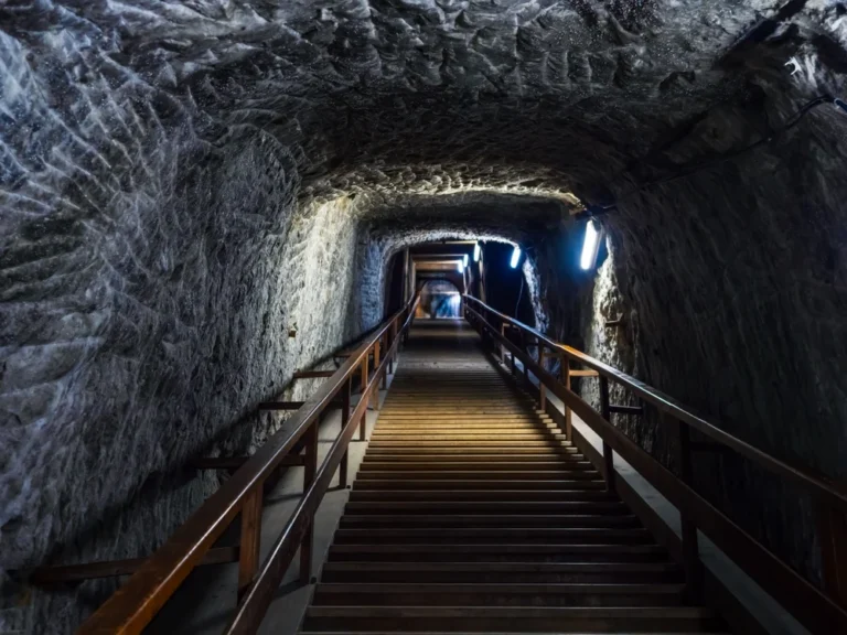 A parajdi sóbánya lépcsője / Fotó: Shutterstock