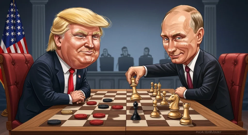 Trump a vérfürdőről tárgyal ma Putyinnal