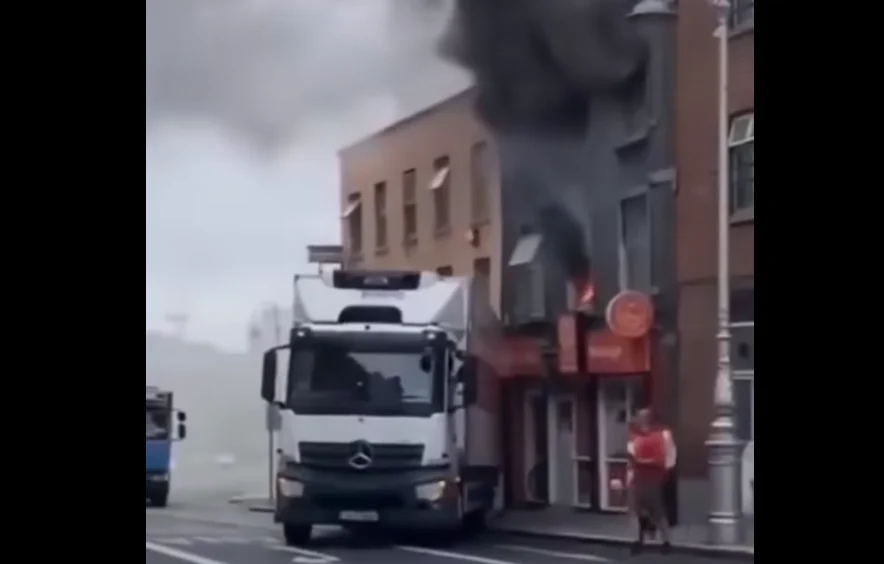 Fotó: Facebook videó képernyőkép (Forrás: Dwa Kwadranse)