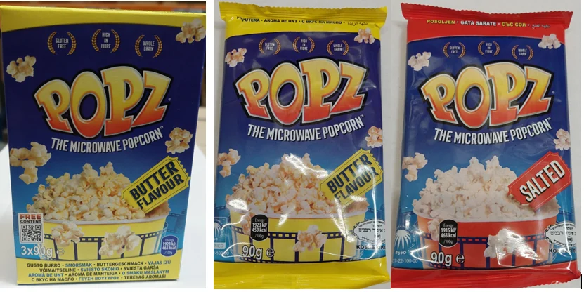 Veszélyes popcornt vontak ki a forgalomból