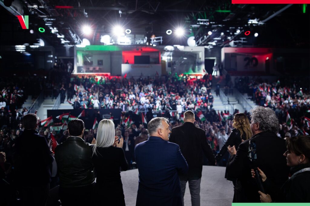 Háborúellenes Gyűlés, Nyíregyháza / Fotó: Orbán Viktor Facebook